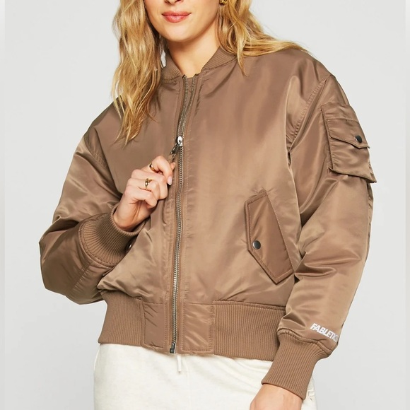 Fabletics Iconic Bomber Jacket - Picture 1 of 5